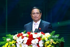 El primer ministro de Vietnam, Pham Minh Chinh, habló en la ceremonia