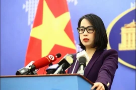 La porte-parole du ministère vietnamien des Affaires étrangères, Pham Thu Hang. Photo : VNA