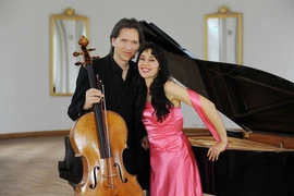 Le violoncelliste allemand Reinhard Armleder et la pianiste Dagmar Hartmann. Photo gracieuté de l'ambassade d'Allemagne