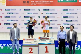 Badminton : Tiercé gagnant pour Nguyên Thùy Linh au Vietnam Open