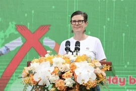 Angela Pratt, représentante de l’OMS au Vietnam. Photo : VietnamPlus