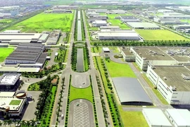 Le parc industriel Thang Long II, situé dans la province de Hung Yên, accueille près de 100 projets d’IDE. Photo: Comité provincial du Parti de Hung Yên