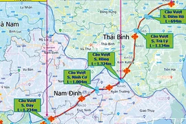 La construction de 60 km d'autoroute passant par Thai Binh et Nam Dinh devra être lancée au 3e trimestre