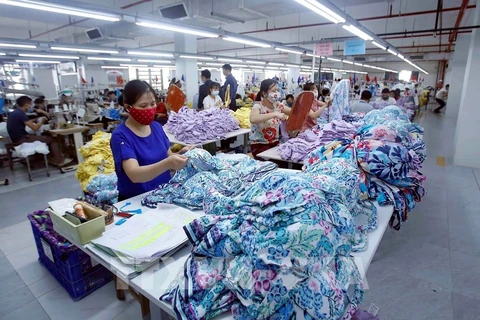 A factory of the Hung Long Garment Co. Ltd in My Hao town, Hung Yen province (Photo: VNA)