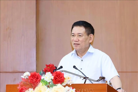 Minister of Finance Ho Duc Phoc (Photo: VNA)