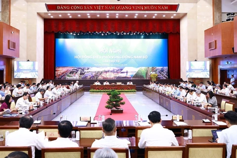 The fourth meeting of the Coordinating Council for the Southeastern Region takes place in Ho Chi Minh City on August 10 (Photo: VNA)