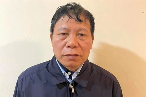 Nguyen Nhan Chien, former Secretary of the Bac Ninh provincial Party Committee, is charged with accepting bribes. (Photo: Ministry of Public Security)