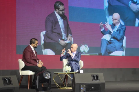 Some speakers at the Trinity Forum 2024 in HCM City (Photo: VNA)