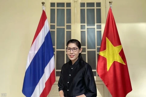 L'ambassadrice de Thaïlande au Vietnam, Urawadee Sriphiromya. Photo: VNA