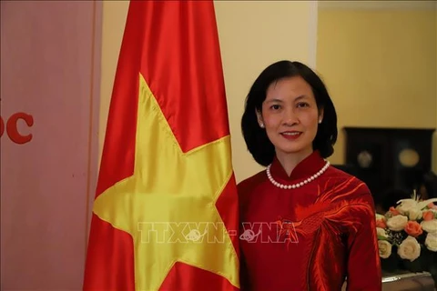 L'ambassadrice du Vietnam au Maroc et en Guinée-Bissau, Le Kim Quy. Photo: VNA