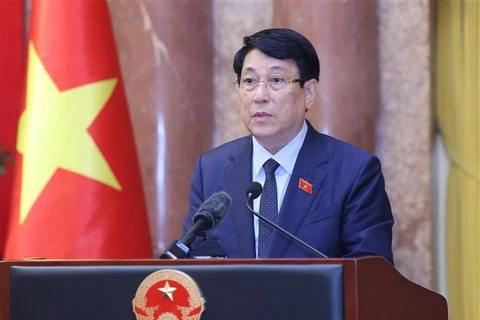 Le président de la République socialiste du Vietnam Luong Cuong. Photo: VNA