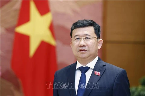 El jefe de la Comisión de Relaciones Exteriores de la Asamblea Nacional (Parlamento) de Vietnam, Vu Hai Ha. (Fuente: VNA)