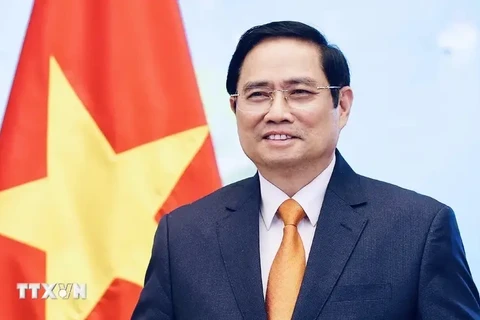 El primer ministro vietnamita, Pham Minh Chinh. (Fuente:VNA)