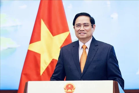 El primer ministro vietnamita, Pham Minh Chinh. (Fuente:VNA)