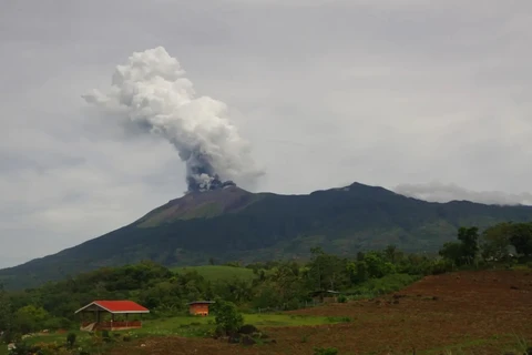 Volcán Kanlaon. (Foto de archivo: AFP)