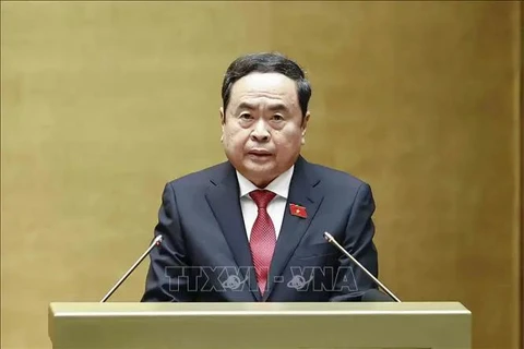 El presidente de la Asamblea Nacional de Vietnam, Tran Thanh Man (Fuente: VNA)