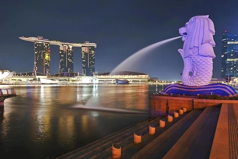 新加坡的一角。图自互联网