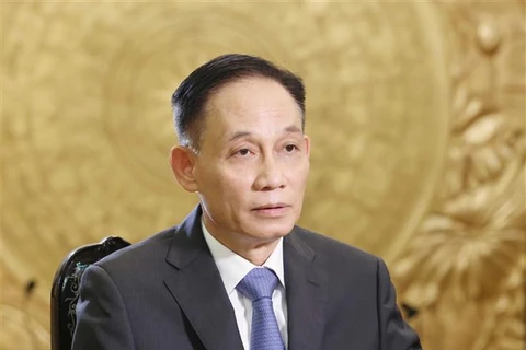 Le secrétaire du CC du PCV et chef de sa Commission des relations extérieures Le Hoai Trung. Photo : VNA