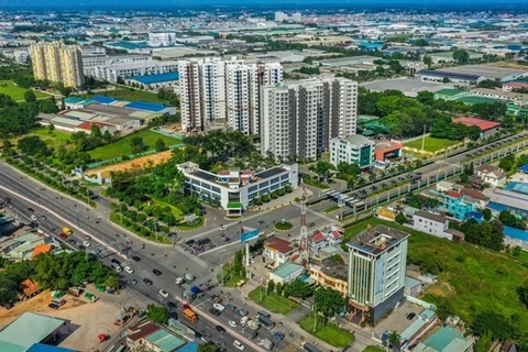 Un coin d'un parc industriel dans la ville de Thuan An, province de Binh Duong. Photo: VNA