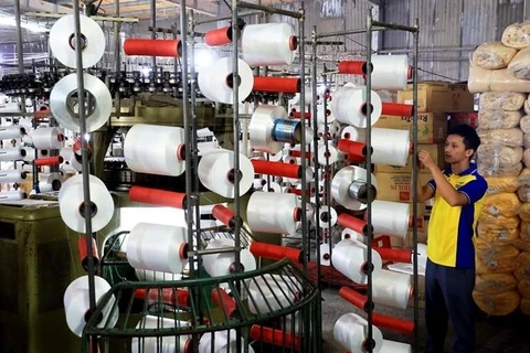 Alemania apoya la industria textil de Vietnam. (Foto: VNA)