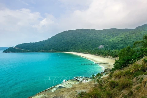 Une belle plage à Cu Lao Cham. Photo : VNA