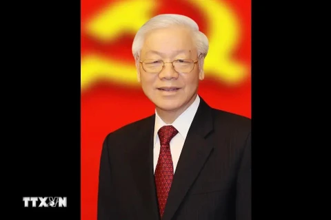 Le secrétaire général du Comité central du Parti communiste du Vietnam Nguyen Phu Trong. Photo : VNA