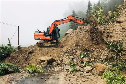 Ha Giang s'efforce de régler les conséquences des catastrophes naturelles. Photo : VNA