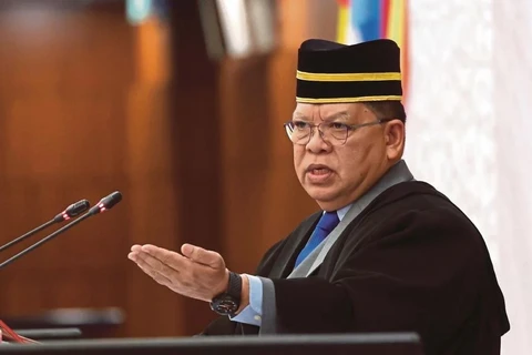 Le président de la Chambre des représentants de Malaisie Johari Bin Abdul. Photo : Bernama