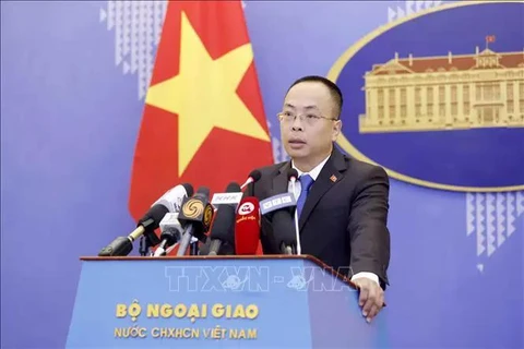 Le porte-parole adjoint du ministère des Affaires étrangères Doan Khac Viet. Photo : VNA