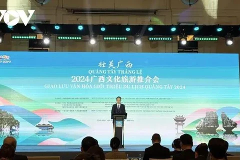 Le programme de promotion du tourisme et de la culture du Guangxi. Photo : VNA