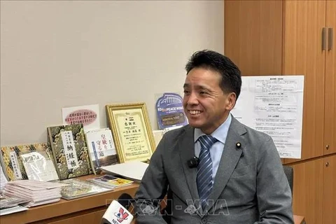 Le député japonais Soramoto Seiki. Photo : VNA