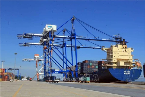 Hai Phong Port - a national-level seaport cluster, the largest in the North - Illustrative image (Photo: VNA)