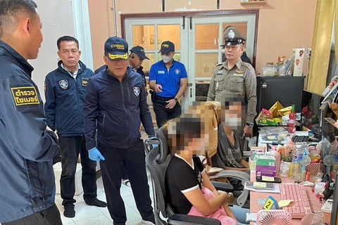 As many as 3,863 suspects are arrested in connection with various gambling-related offences (Photo: thethaiger.com)