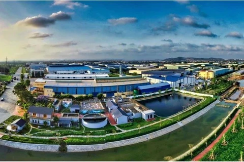 Nam Cau Kien ecological industrial park, Hai Phong city (Photo: VNA)