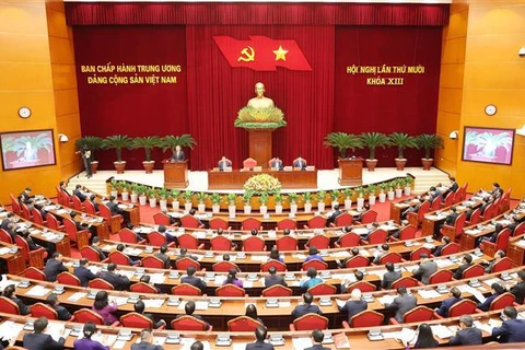 An overview of 13th Party Central Committee's 10th plenum (Photo: VNA)