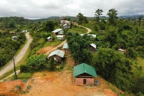 Kon Plong district in the Central Highlands province of Kon Tum (Photo: VNA)