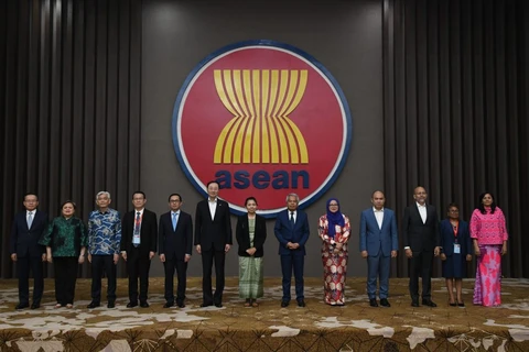 At the 30th ASEAN-China Senior Officials’ Consultation in Jakarta on May 10. (Source: asean.org)