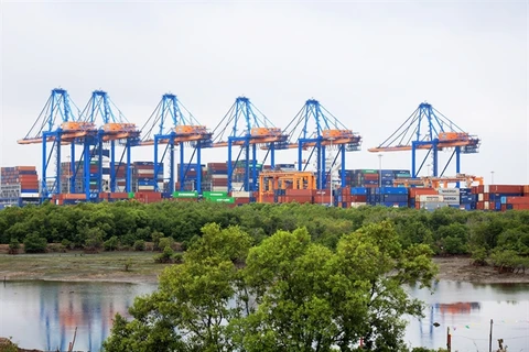 A part of Cai Mep-Thi Vai New Port, Ba Ria-Vung Tau province (Photo: VNA)