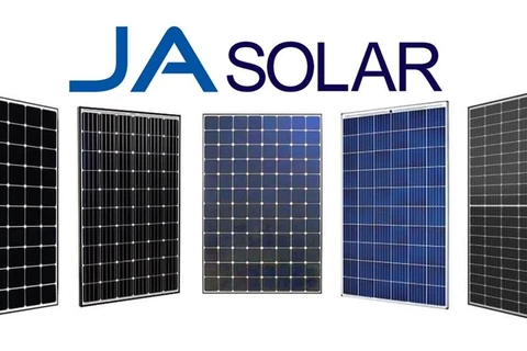 Solar battery products of JA Solar Technology Vietnam Co., Ltd. (Illustration photo - Source: JA Solar Technology Vietnam) 