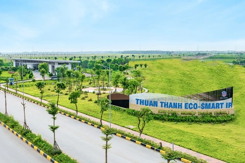 Thuan Thanh Eco-Smart IP Viglacera in Thuan Thanh district in the northern province of Bac Ninh. (Photo: Viglacera)