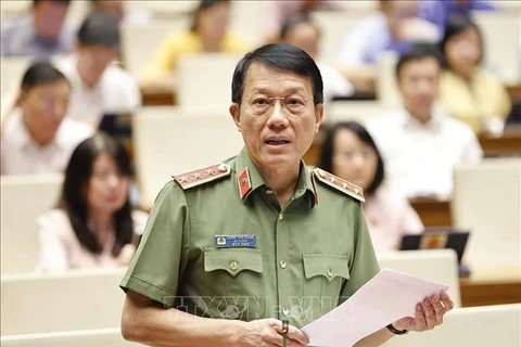 El ministro de Seguridad Pública Luong Tam Quang (Foto: VNA)