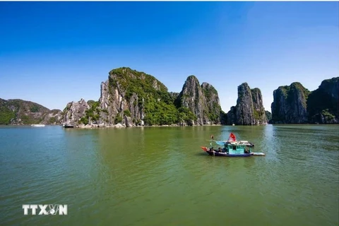 La bahía de Ha Long, en la provincia norteña de Quang Ninh. (Foto: VNA)