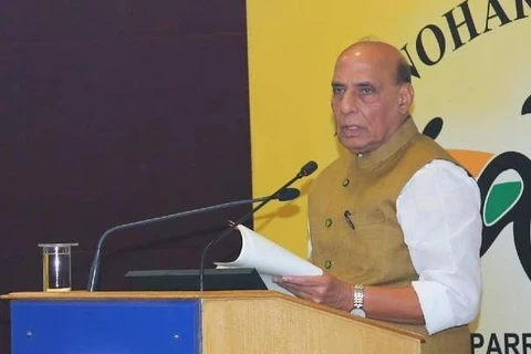 El ministro de Defensa indio Rajnath Singh (Foto: indianewsnetwork.com)