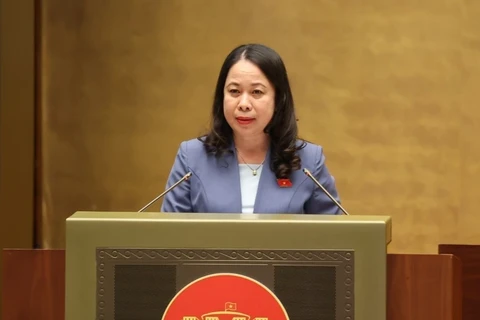 La vice-présidente de la République, Vo Thi Anh Xuân. Photo: VNA