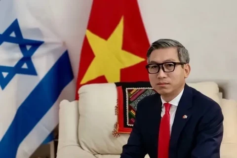 L'ambassadeur du Vietnam en Israël, Ly Duc Trung. Photo: VNA