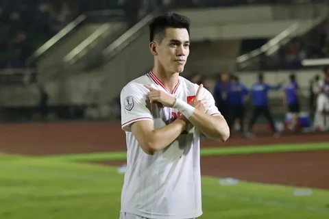 L'attaquant Nguyên Tiên Linh. Photo: ASEANfootball