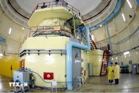 Dalat Nuclear Reactor, currently the first and only one in Vietnam, has so far reached 70,000 hours of safe operation. (Photo: VNA)