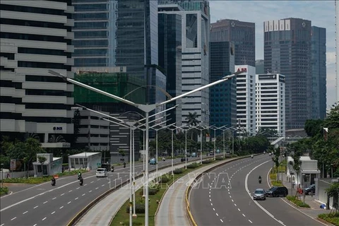 A street in Indonesia. (Photo: Xinhua/VNA)