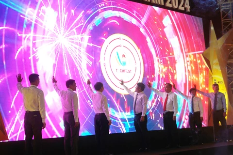 At the opening ceremony of the TechFest QuangNam 2024 (Photo: VNA)