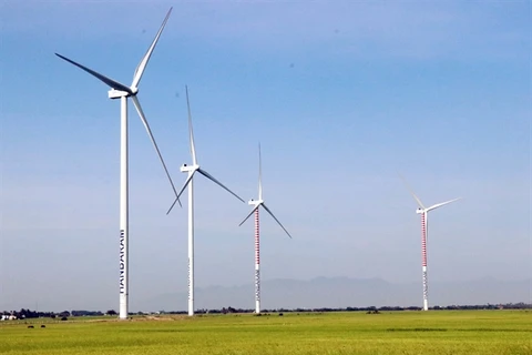 A wind farm in Ninh Thuan province. (Photo: VNA)